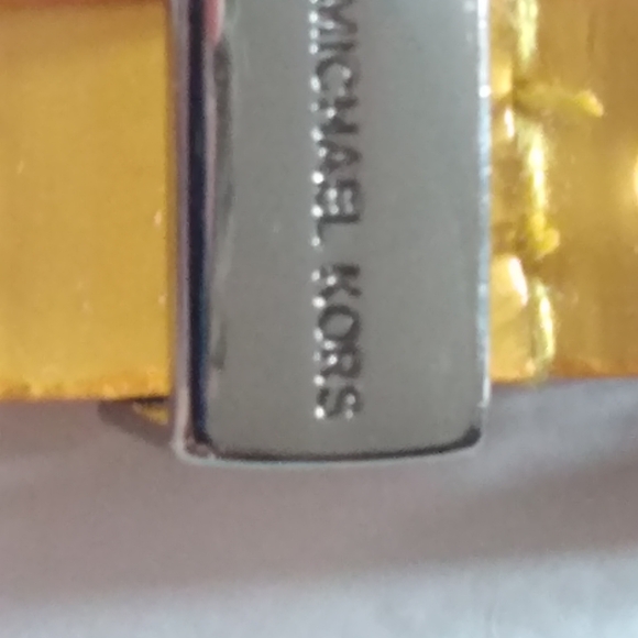 Michael Kors Skinny Yellow Gold Studded Belt - Picture 3 of 7